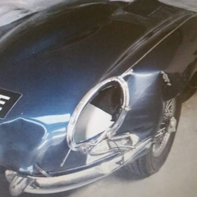 Jaguar E-Type 1963 3.8 Front End Repair